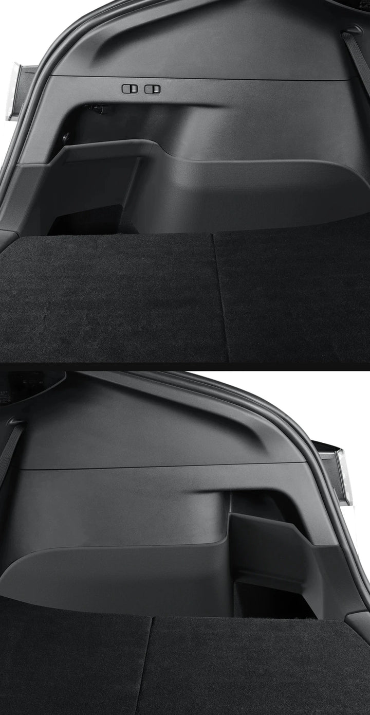 Rear Trunk Side Anti-Kick Pad Full Coverage Protection Kit For Tesla Model Y 2024 is available at Ludicrous EV.