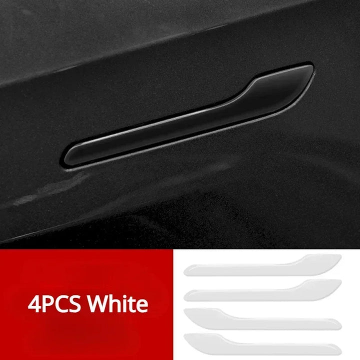 Luminous Door Handle Stickers Night Glow Protector for Tesla Model 3/Model Y 2024 is available at Ludicrous EV.
