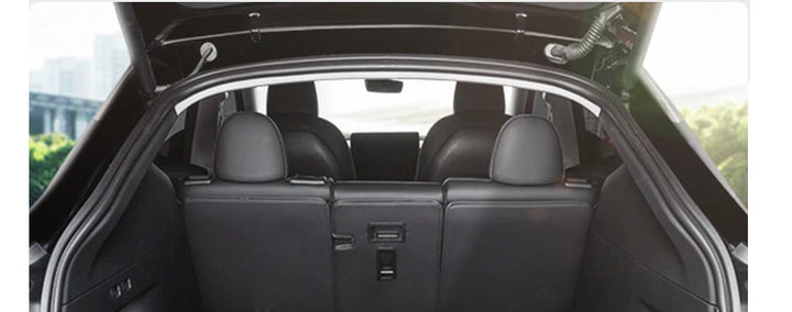 Leather Trunk Protection Pads for Tesla Model 3/Model Y (2021-2024) is available at Ludicrous EV.