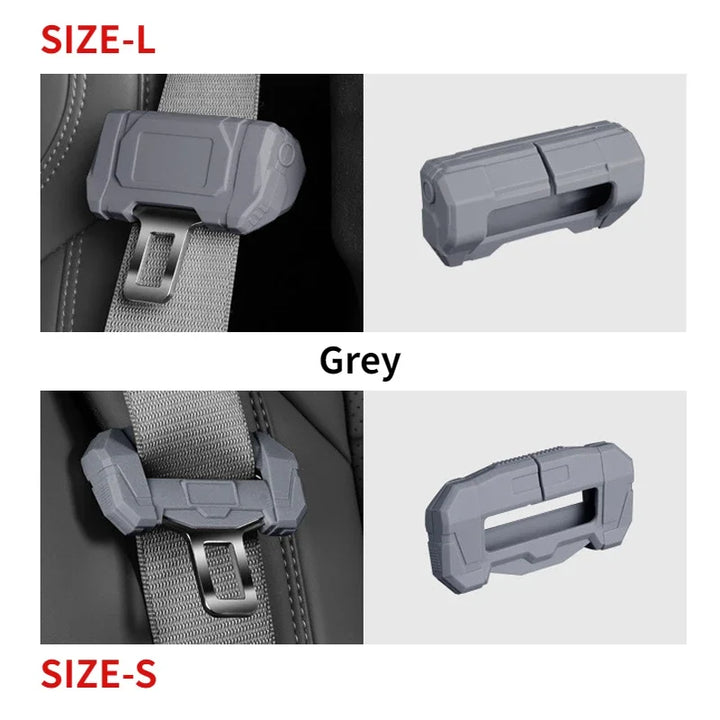 Durable Silicone Safety Belt Plug Cover Scratch-Resistant Anti-Collision Noise Reducer is available at Ludicrous EV.
