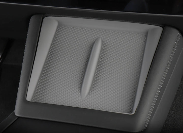 Center Console/Wireless Charging Silicon Inserts For Tesla Model 3 Highland (2024+) is available at Ludicrous EV.