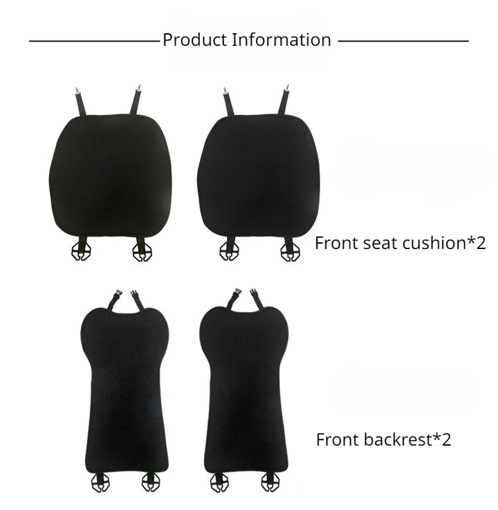 Anti-Dirty/Sweatproof Ice Silk Seat Cover Cushion for Tesla Model 3/Model Y is available at Ludicrous EV.
