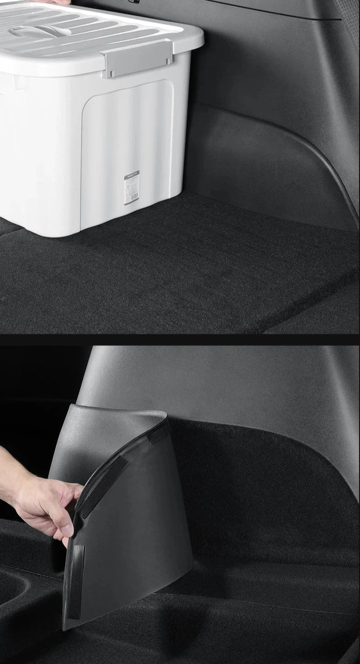 Rear Trunk Side Anti-Kick Pad Full Coverage Protection Kit For Tesla Model Y 2024 is available at Ludicrous EV.