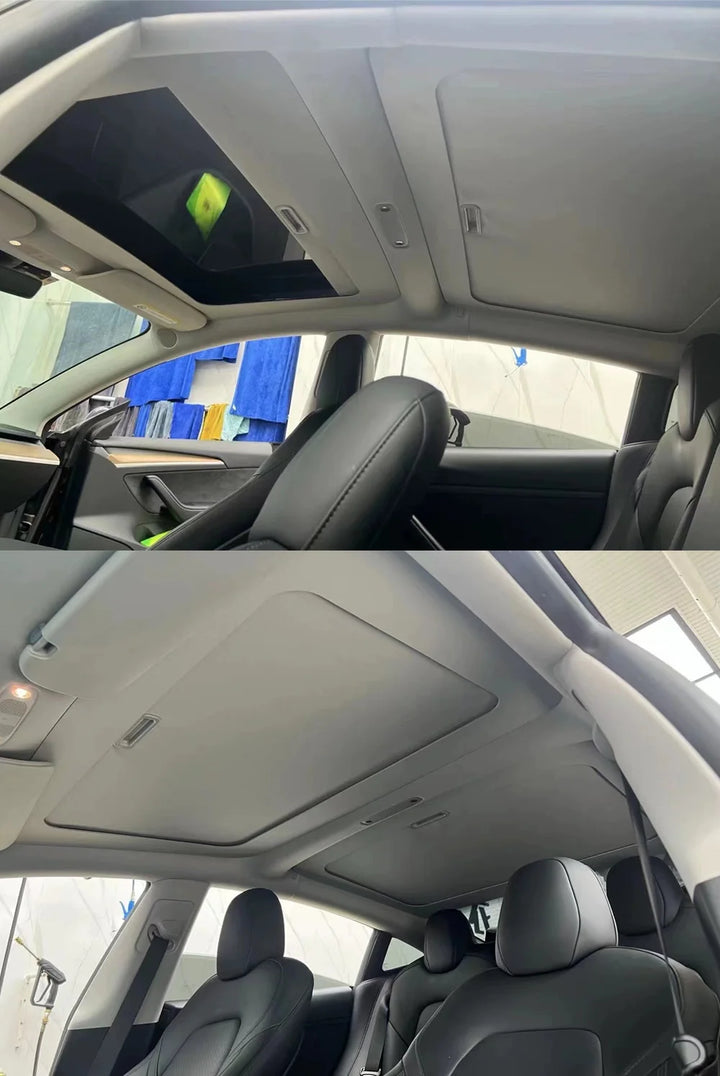 Retractable Sunshade with UV Protection for Tesla Model 3/Y is available at Ludicrous EV.
