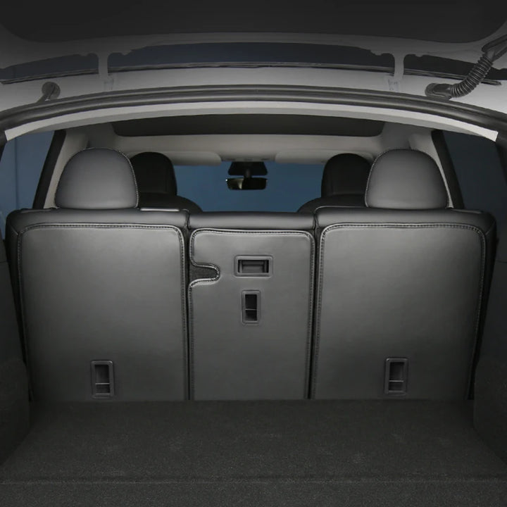 Rear Seat Anti-Kick Pad for Tesla Model 3/Model Y is available at Ludicrous EV.
