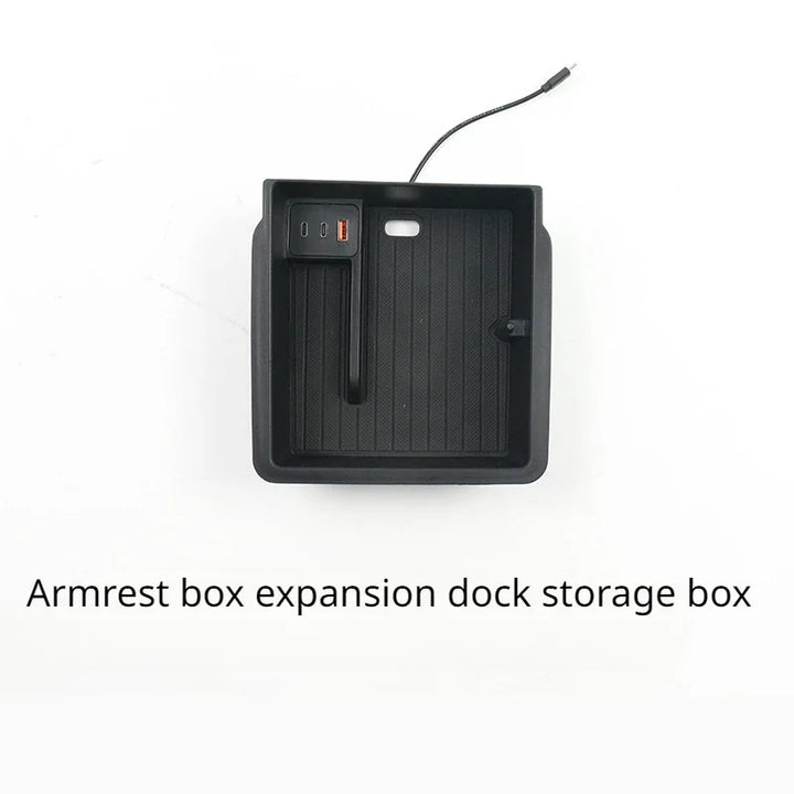 Versatile Storage Box Expansion Dock for Tesla Model 3