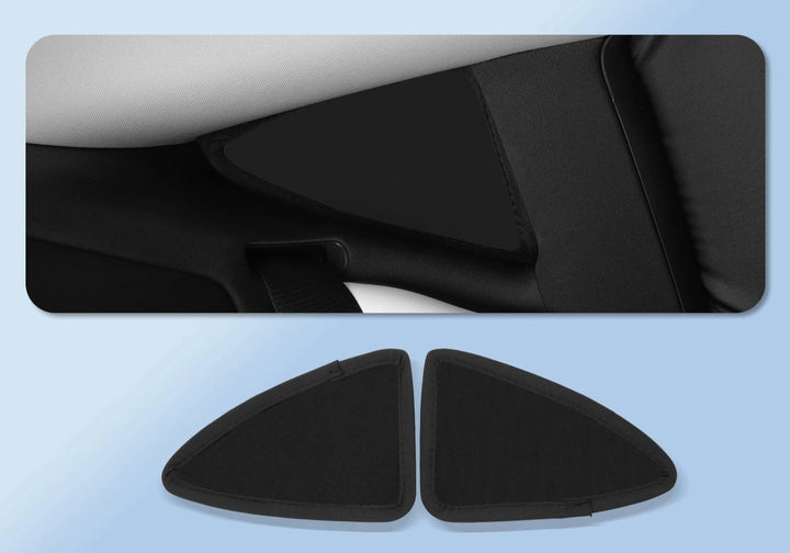 Side Window Sunshade Net & Privacy Sun Shade For Tesla Model 3/Y is available at Ludicrous EV.