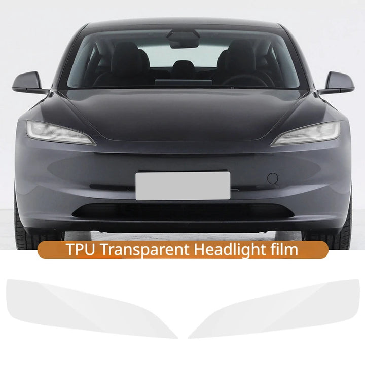 TPU Transparent Film for Car Body Protection - Scratch Resistant Invisible Cover for Tesla Model 3 Highland 2024 is available at Ludicrous EV.