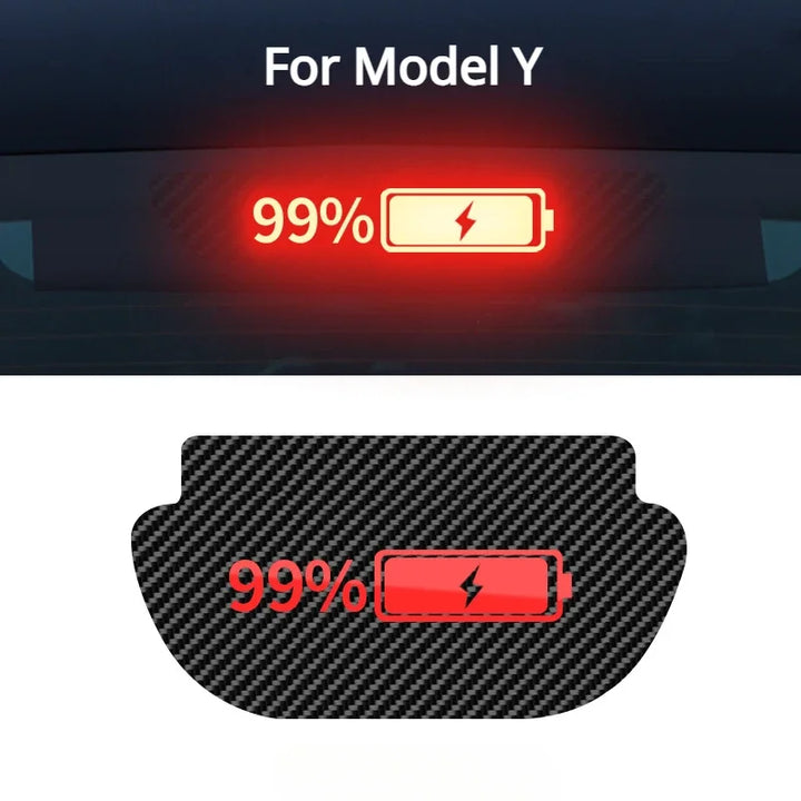 High Mounted Taillight Sticker for Tesla Model 3/Model Y (2023) is available at Ludicrous EV.
