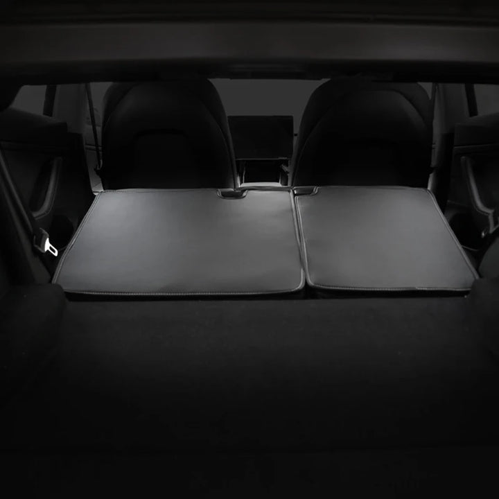 Rear Seat Anti-Kick Pad for Tesla Model 3/Model Y is available at Ludicrous EV.
