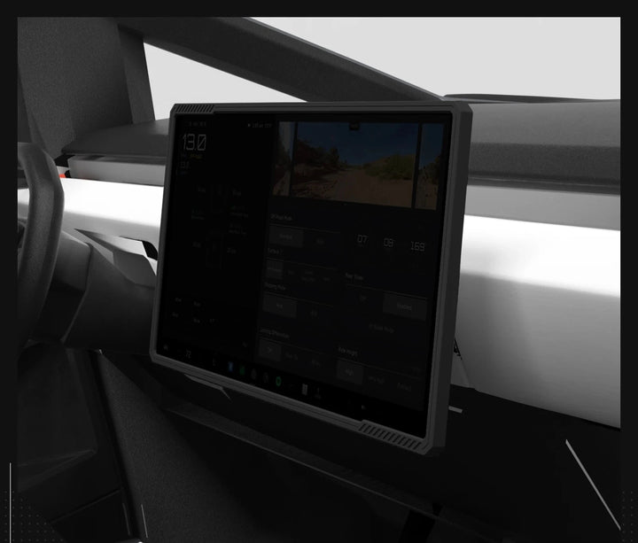 Silicone Cover for Central Control Display For Tesla Cybertruck 2024 is available at Ludicrous EV.