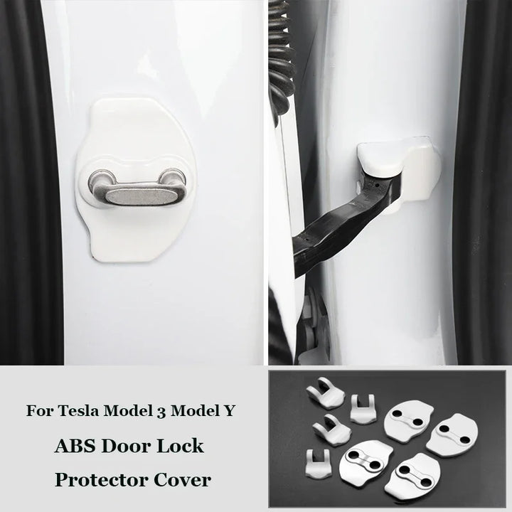 Latches & Door Stopper Protection Cap for Tesla Model 3/Model Y/Model 3+ Highland is available at Ludicrous EV.