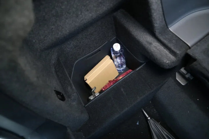 3Pcs Set Silicone Trunk Side Storage Partition for Tesla Model X (2023) is available at Ludicrous EV.