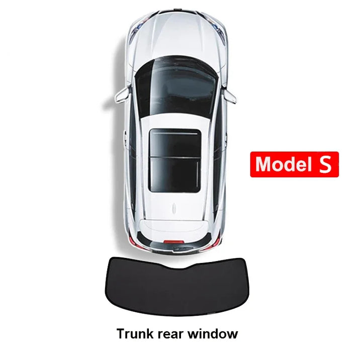 Full Car Side Window/Windshield Sunshade Set for Tesla Model S/Model X is available at Ludicrous EV.