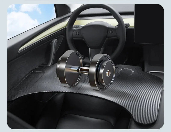 Portable Folding Steering Wheel Desk for Tesla Model 3/Model Y Highland 2024 is available at Ludicrous EV.
