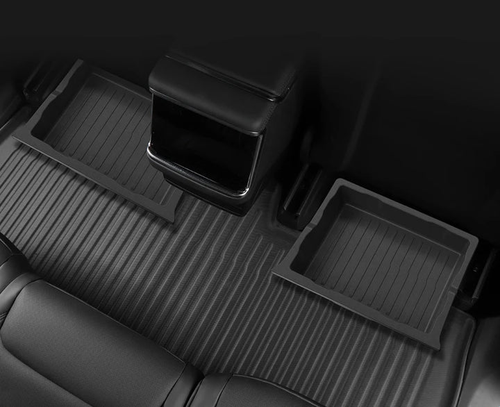 Under Seat Drawer Storage Box For Tesla Model X 2023-2024 is available at Ludicrous EV.