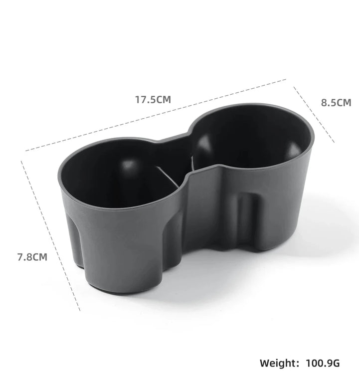 Water Cup Holder Central Control Drinks Holder TPE Storage Tray for Tesla Model 3 Highland is available at Ludicrous EV.