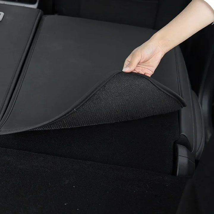 Rear Seat Anti-Kick Pad for Tesla Model 3/Model Y is available at Ludicrous EV.
