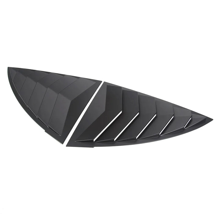 Triangle Window Spoiler Louver Shutter Cover for Tesla Model Y is available at Ludicrous EV.
