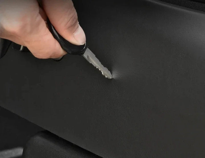 Leather Anti-Kick Seat Side Protector for Both Sides for Tesla Model 3+ is available at Ludicrous EV.

