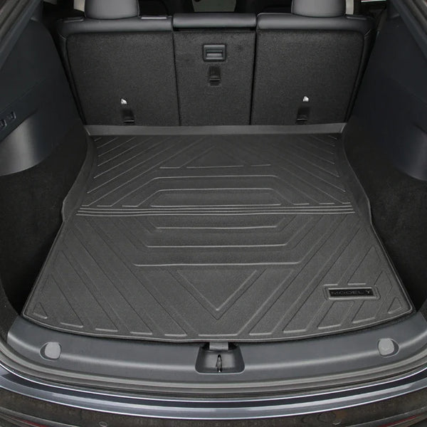 TPE Waterproof Trunk Storage Mats for Tesla Model 3/Model Y 2023 is available at Ludicrous EV.
