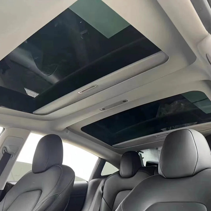 Retractable Sunshade with UV Protection for Tesla Model 3/Y is available at Ludicrous EV.
