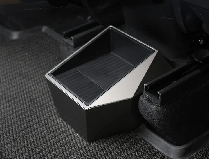 Rear Middle/Underseat Storage Box for Tesla Model Y & Cybertruck is available at Ludicrous EV.
