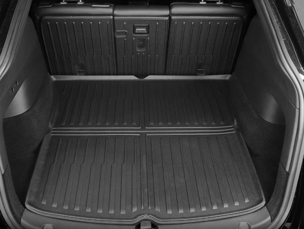 Rear Seat Backrest Protective Pad & Trunk Mat For Tesla Model Y 2021-2024 is available at Ludicrous EV.
