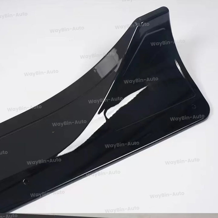 Glossy Carbon Black Side Skirt Body Kit - Aero Side Lip for Tesla Model 3/Model Y 2017-2024 is available at Ludicrous EV.