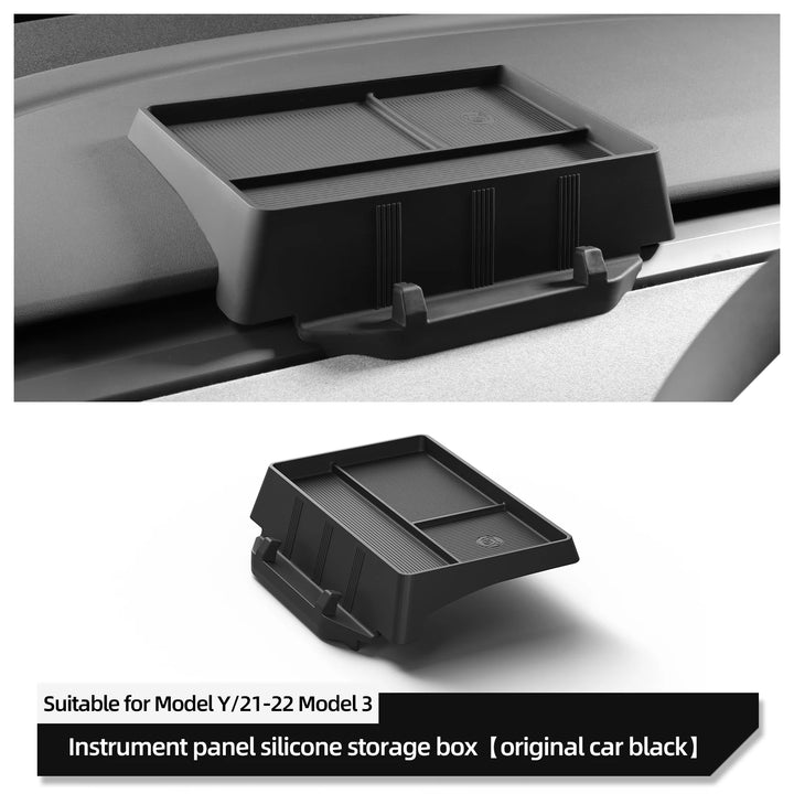 Instrument Panel Storage Box & Dashboard Organizer Tray For Tesla Model Y 2024 is available at Ludicrous EV.