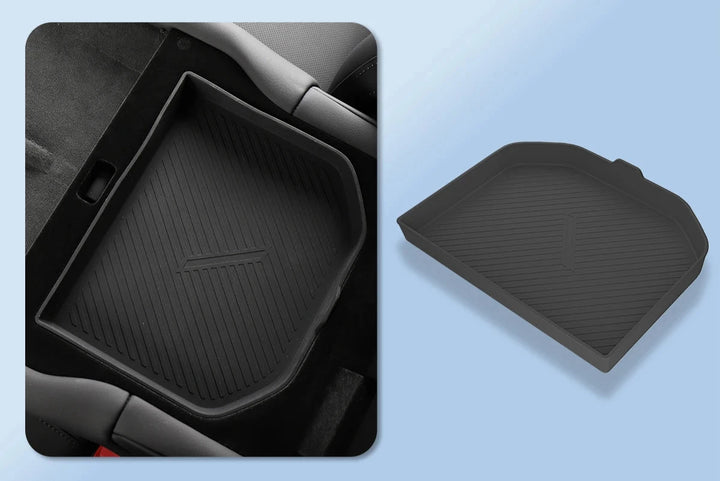 Wireless Charging Pad & Armrest Organizer For Tesla Model S/X 2024 is available at Ludicrous EV.