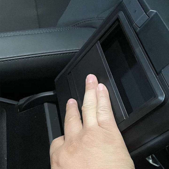 Hidden Storage Box Center Console Organizer Armrest Holder for Tesla Model 3 Highland 2024 is available at Ludicrous EV.