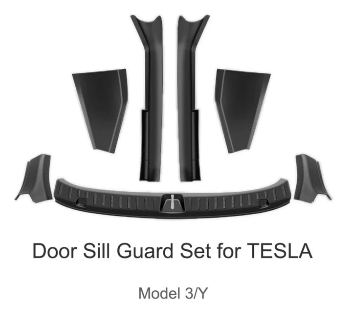 TPE Trunk Door Sill Protector Guard for Tesla Model 3/Y 2017-2022 is available at Ludicrous EV.