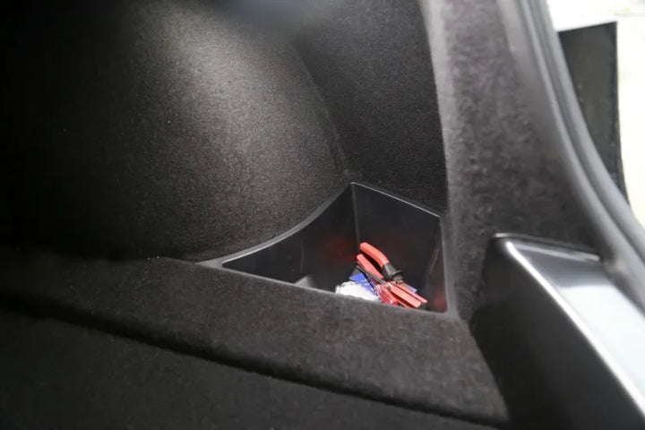 Trunk Side Storage Box Set for Tesla Model 3 Highland 2024 at Ludicrous EV.