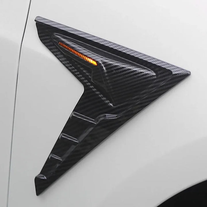 Fender Flanks Wing Blade/Car Side Camera Cover for Tesla Model 3/Model Y is available at Ludicrous EV.
