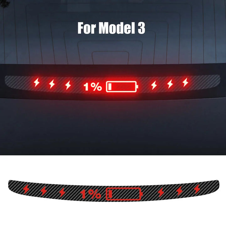 High Mounted Taillight Sticker for Tesla Model 3/Model Y (2023) is available at Ludicrous EV.
