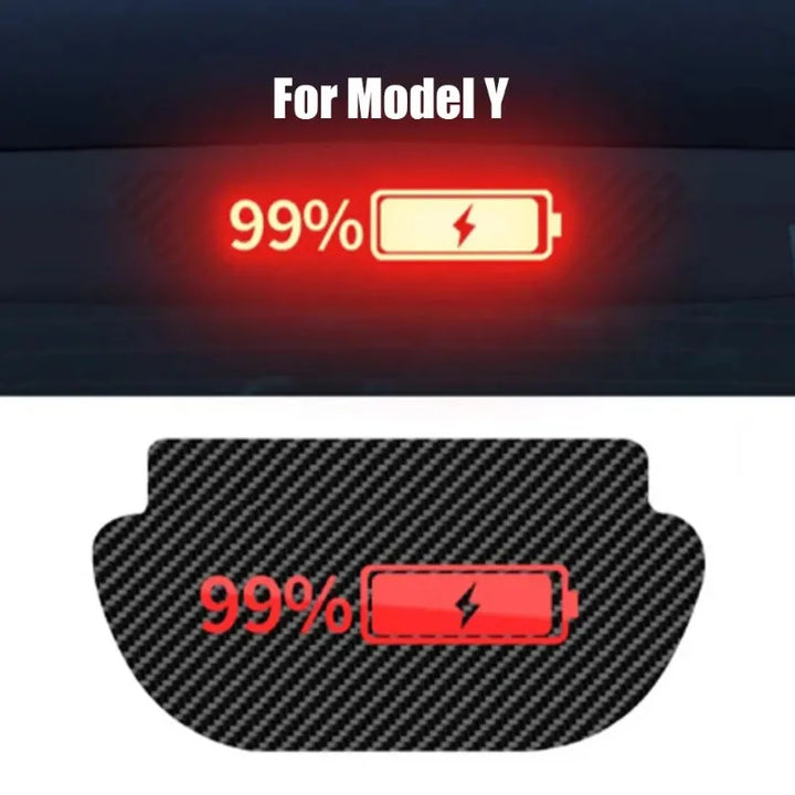 High Mounted Taillight Sticker for Tesla Model 3/Model Y (2023) is available at Ludicrous EV.
