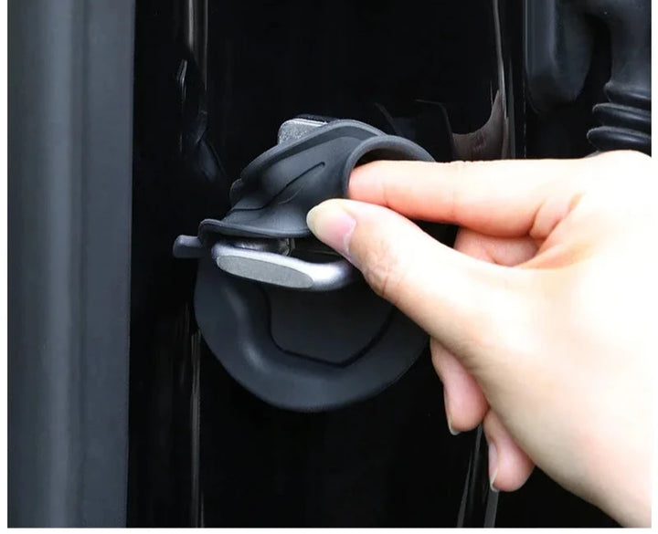 Silicone Car Door Lock Latches Cover for Tesla Model 3+/Model Y 2024 is available at Ludicrous EV.