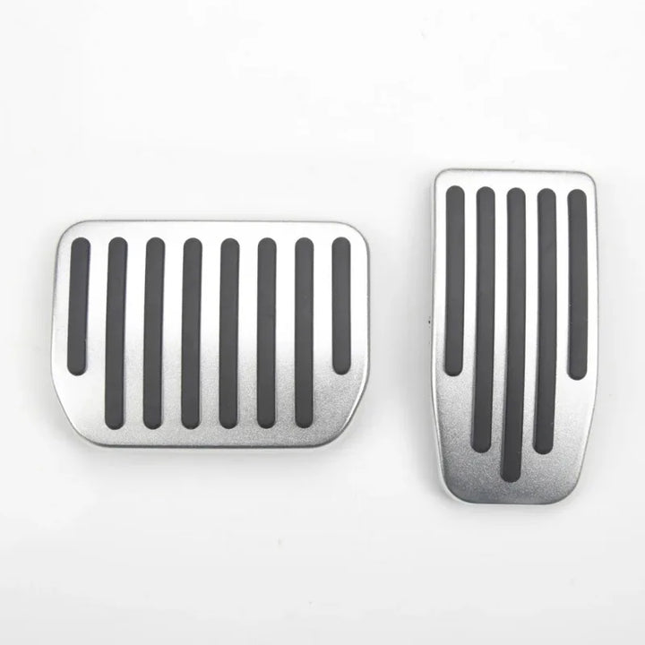 Aluminum Alloy Anti-Skid Pedal Covers for 2021-2024 Tesla Model 3/Y/3+ which is available at Ludicrous EV.