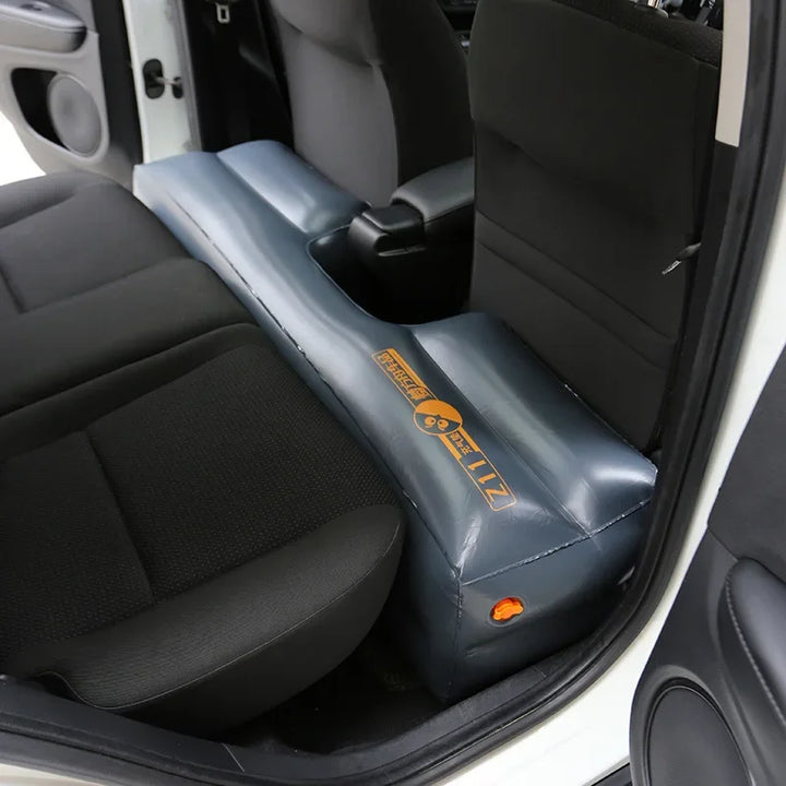 Universal Rear Seat Inflatable Car Travel Bed Air Mattress for Back Seat Gap (2017-2024) is available at Ludicrous EV.