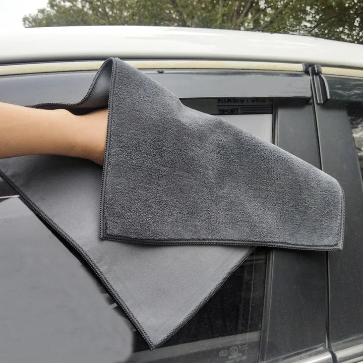 Car Towel Coral Velvet – Thickened Double-Sided Microfiber Wash Towel