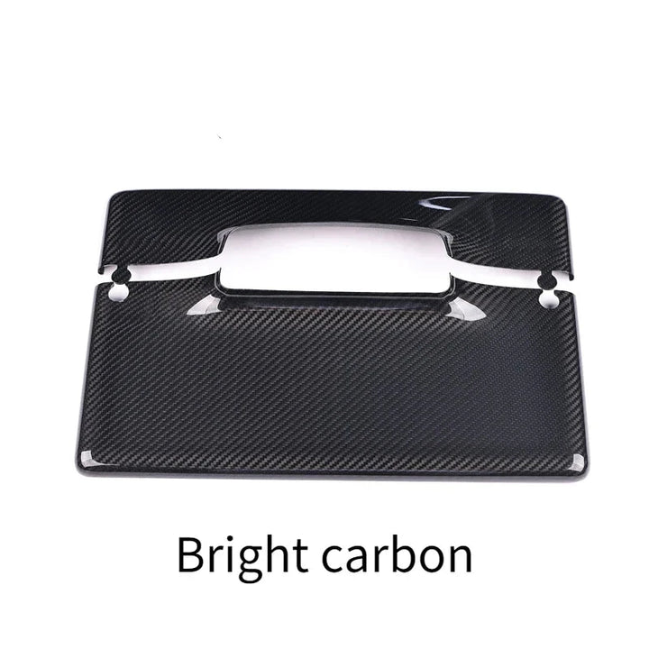 Carbon Fiber Screen Back Cover for Tesla Model Y/3/3+ Highland 2024 is available at Ludicrous EV.