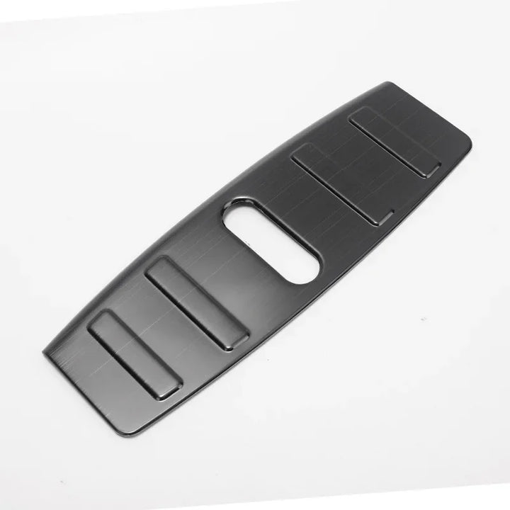 Stainless Steel Front Trunk Protective Patch for Tesla Model 3 is available at Ludicrous EV.