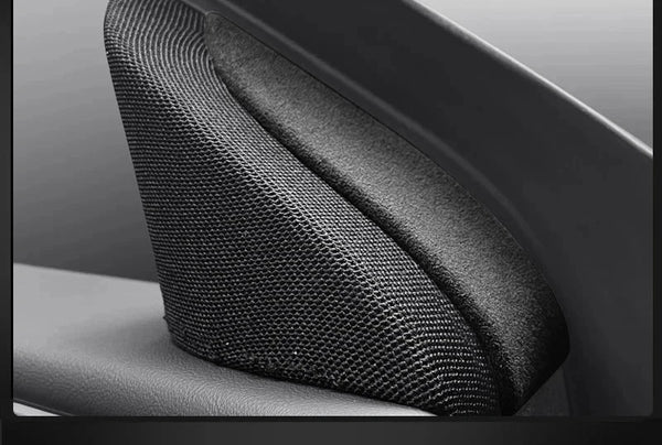 Door Window Corner Cover for Tesla Model 3 Highland (2024+) Alcantara at Ludicrous EV.
