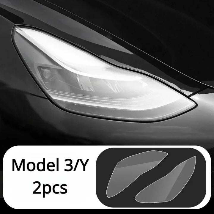 TPU Transparent Film Front Door/Rear Door for Tesla Model 3/Model Y 2023 is available at Ludicrous EV.