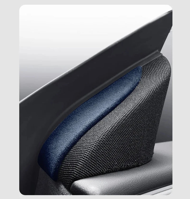 Alcantara Steering Wheel Top Panel for Tesla Model 3 Highland (2024+) is available at Ludicrous EV.