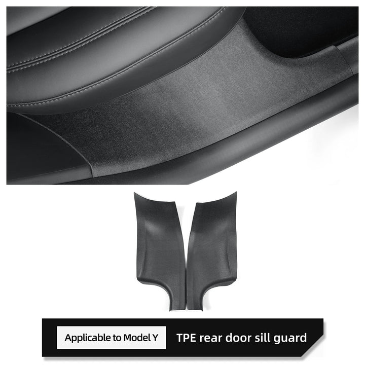 Door Welcome Pedal Threshold Protective Pad for Tesla Model Y 2024 is available at Ludicrous EV.