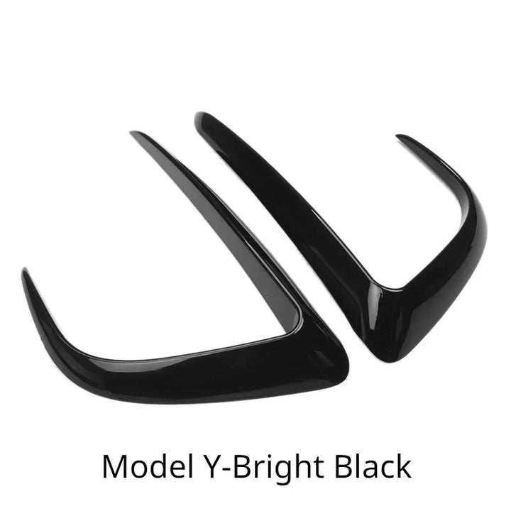 Front Bumper Wind Knife & Fog Lamp Trim for Tesla Model 3/Model Y (2017-2023) is available at Ludicrous EV.
