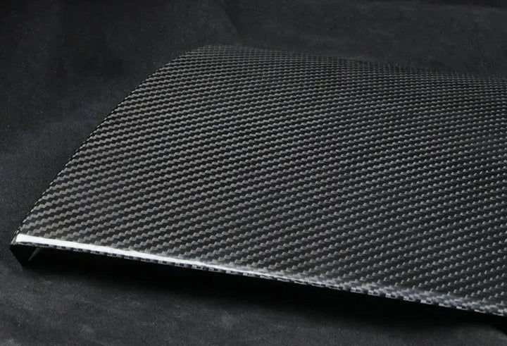 Real Carbon Fiber Glove Box Shell for Tesla Model 3/Y 2017-2023 is available at Ludicrous EV.