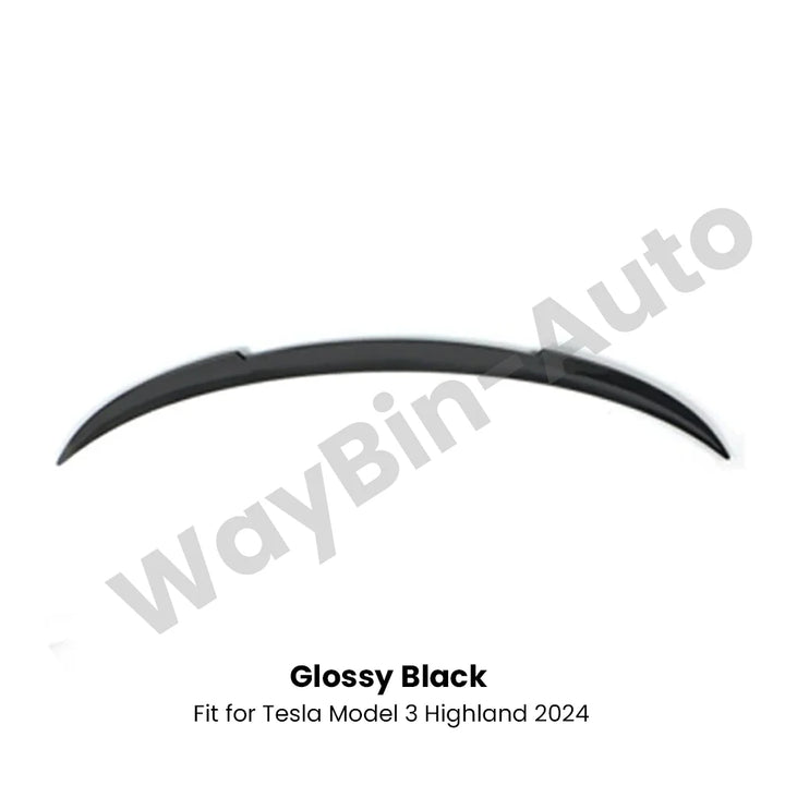 Body Kits Glossy Bumper Lip Rear Diffuser Spoiler Tuning Accessories for Tesla Model 3 Highland 2024 is available at Ludicrous EV.